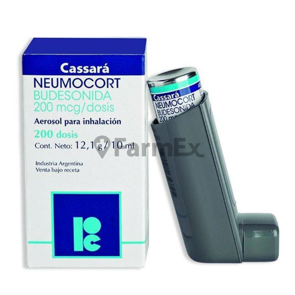 Neumocort Aerosol para Inhalación 200 mcg / dosis x 200 dosis susc-1 de 2 meses Farmex-Suscripciones-Persistente